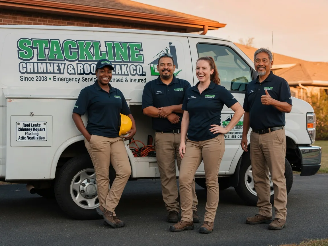 Chimney flashing repair company in Broken Bow, NE